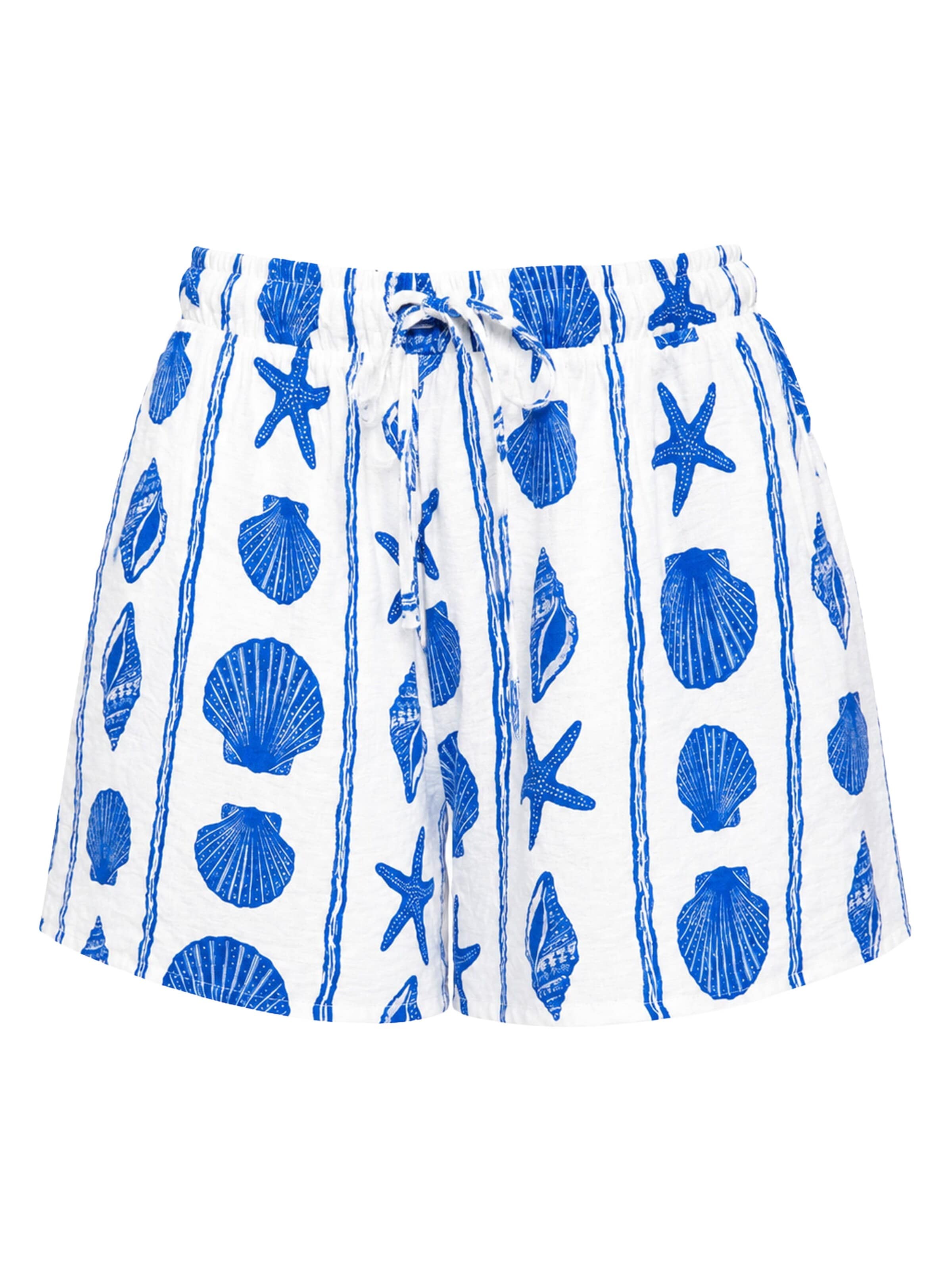 SASSYCLASSY Regular Hose‌‌‌‌‌ in Blau: Vorderseite