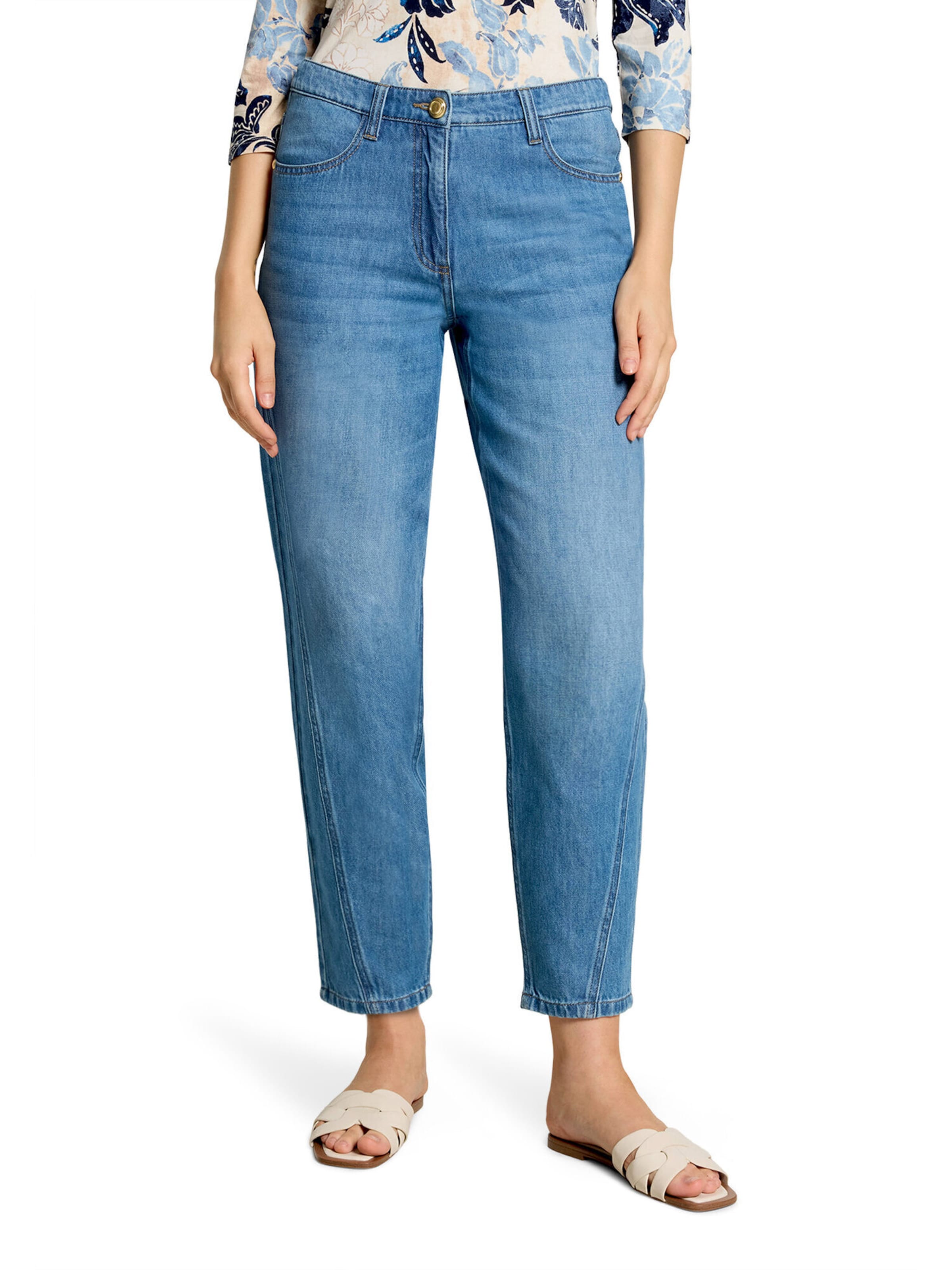 Loosefit Jean Betty Barclay en bleu