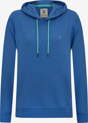 Sweat-shirt 'Brooke' DENIM CULTURE en bleu : devant