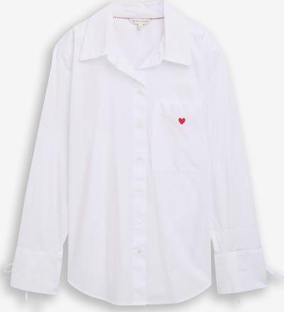 Palaidinė iš TOM TAILOR, spalva – raudona / balta, Prekių apžvalga