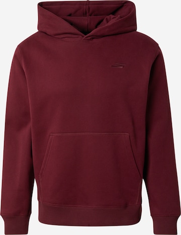 Sweat de sport SKECHERS en rouge : devant