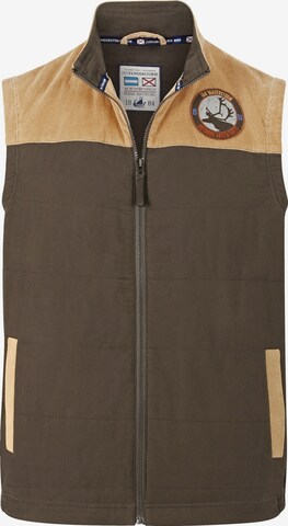 Jan Vanderstorm Vest ' Hring ' in Brown: front