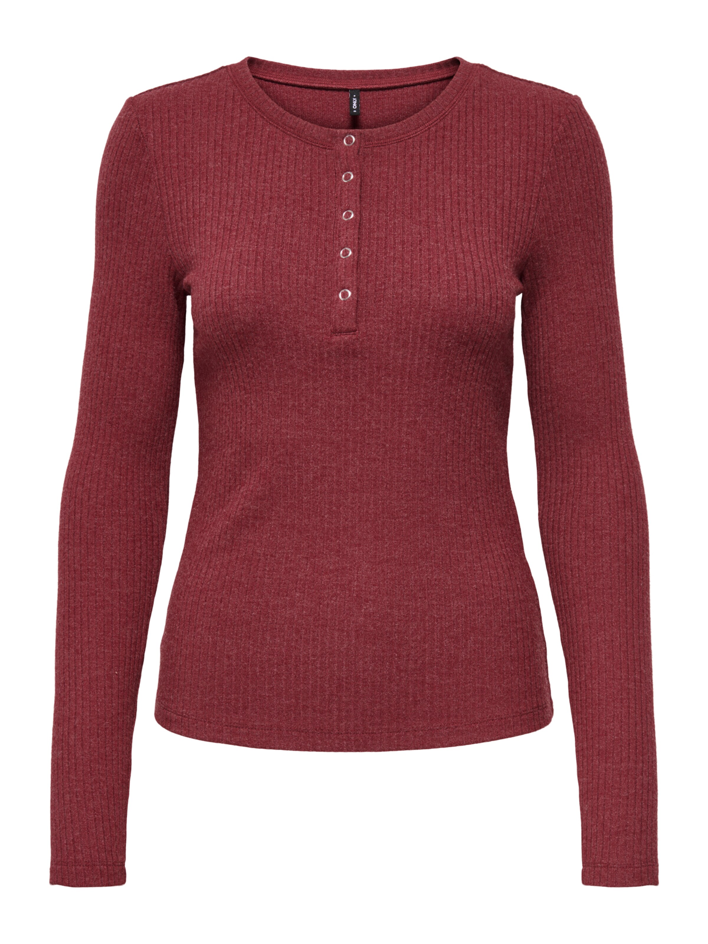 ONLY Tričko 'ONLLINEA' - Červená: predná strana