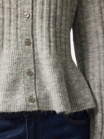 Giacchetta di PIECES in grigio