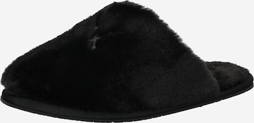 Calvin Klein Slippers in Black: front