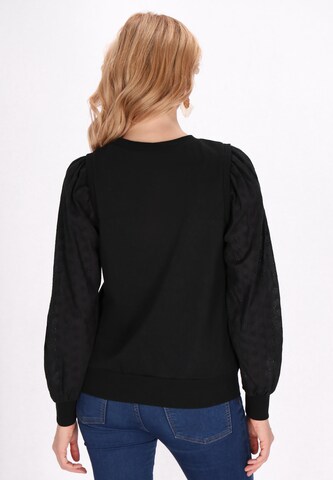 usha FESTIVAL Sweatshirt in Zwart