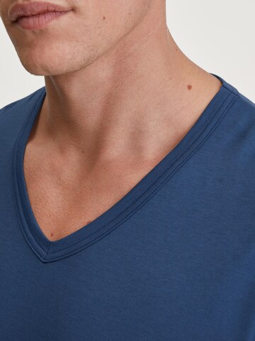 CALIDA Pyjama lang 'Cotton Special'‌‌ in Blau