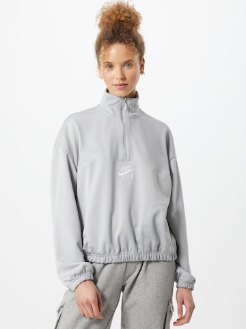 Sweat-shirt Nike Sportswear en gris : devant