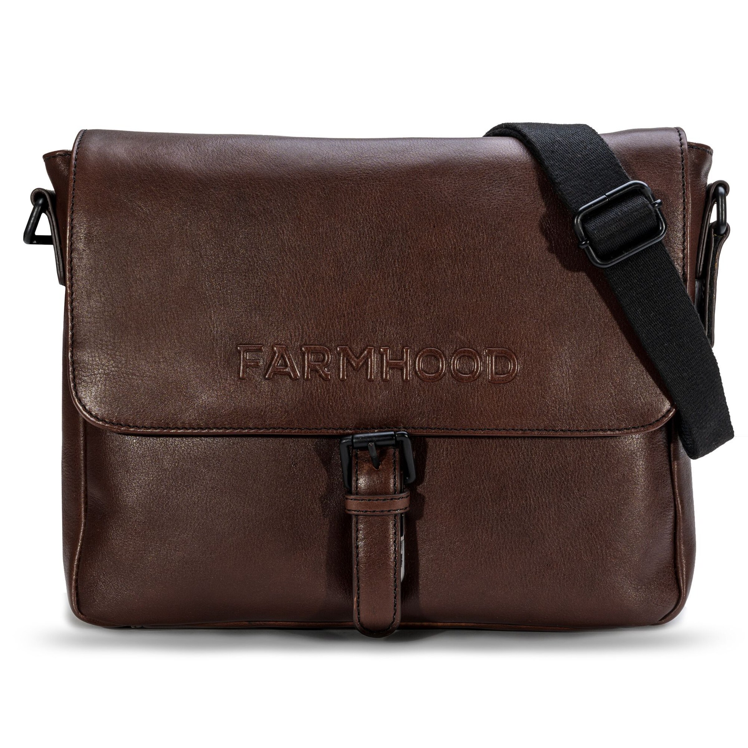 Farmhood Document bag in Brown: front