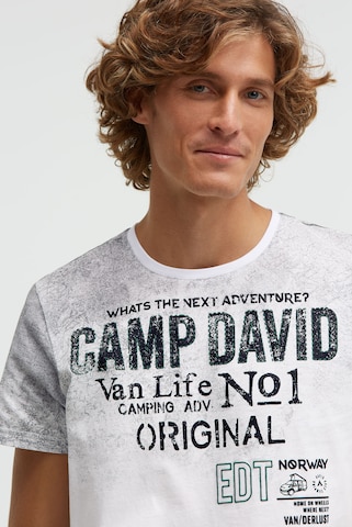 CAMP DAVID Shirt in White