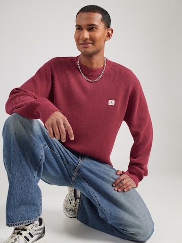 Calvin Klein Jeans Свитер 'CLSC' в Красный: спереди