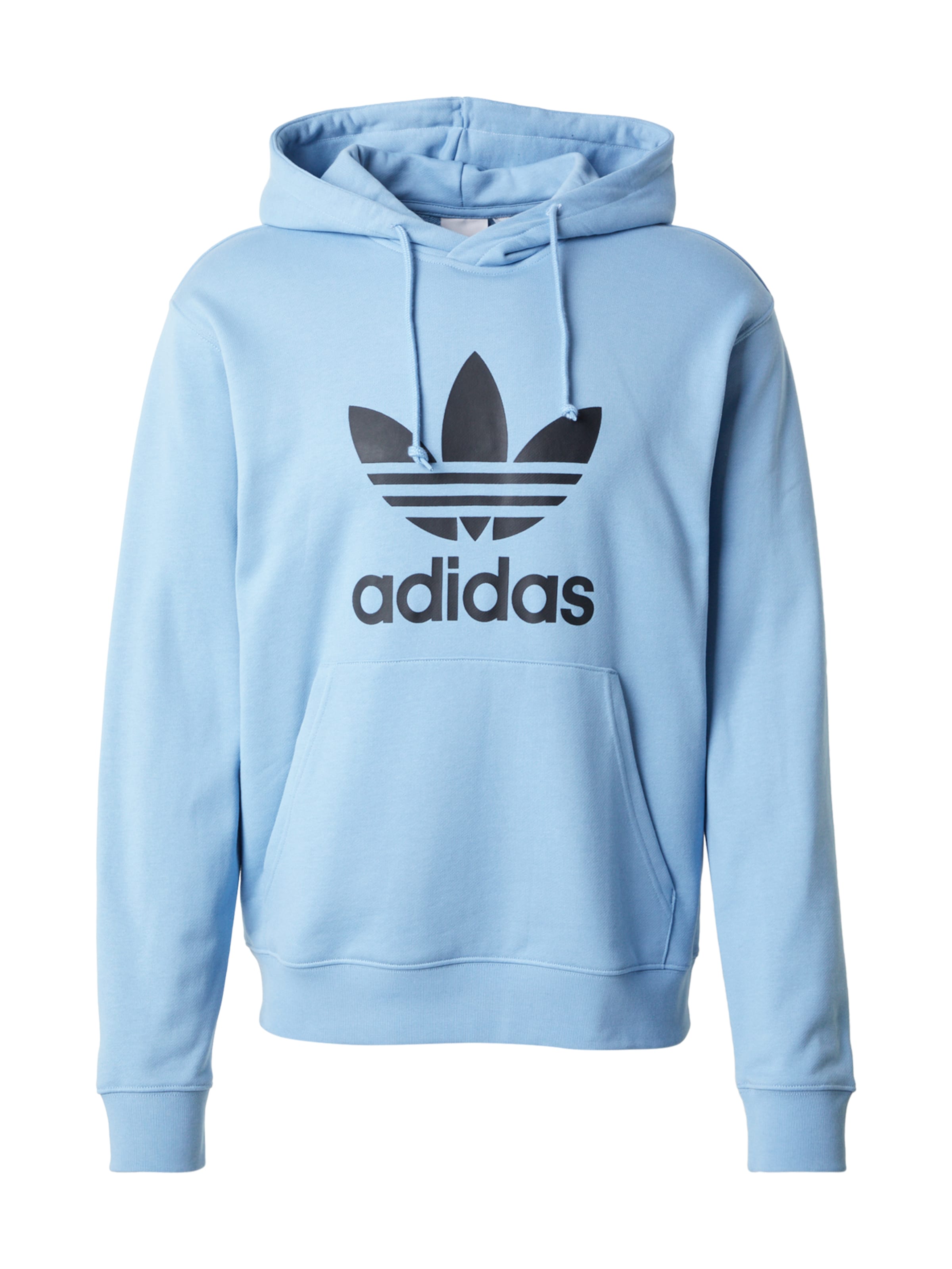 ADIDAS ORIGINALS Sweatshirt 'Adicolor Classics Trefoil' in Blue: front
