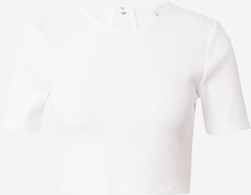 T-shirt 'RENE' ONLY en blanc : devant