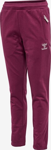 Regular Pantalon de sport Hummel en violet