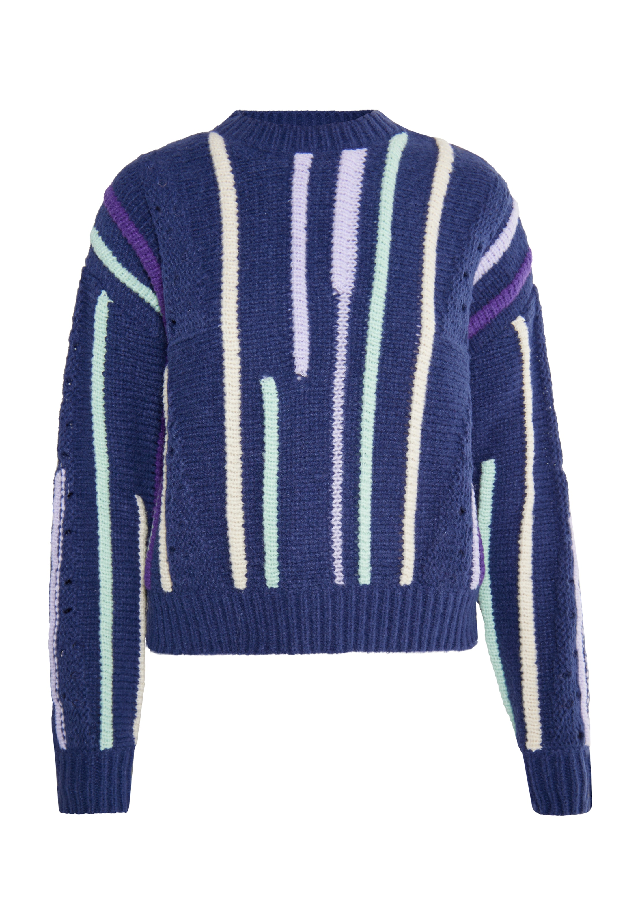 IZIA Pullover 'Hoona' in Blau: Vorderseite