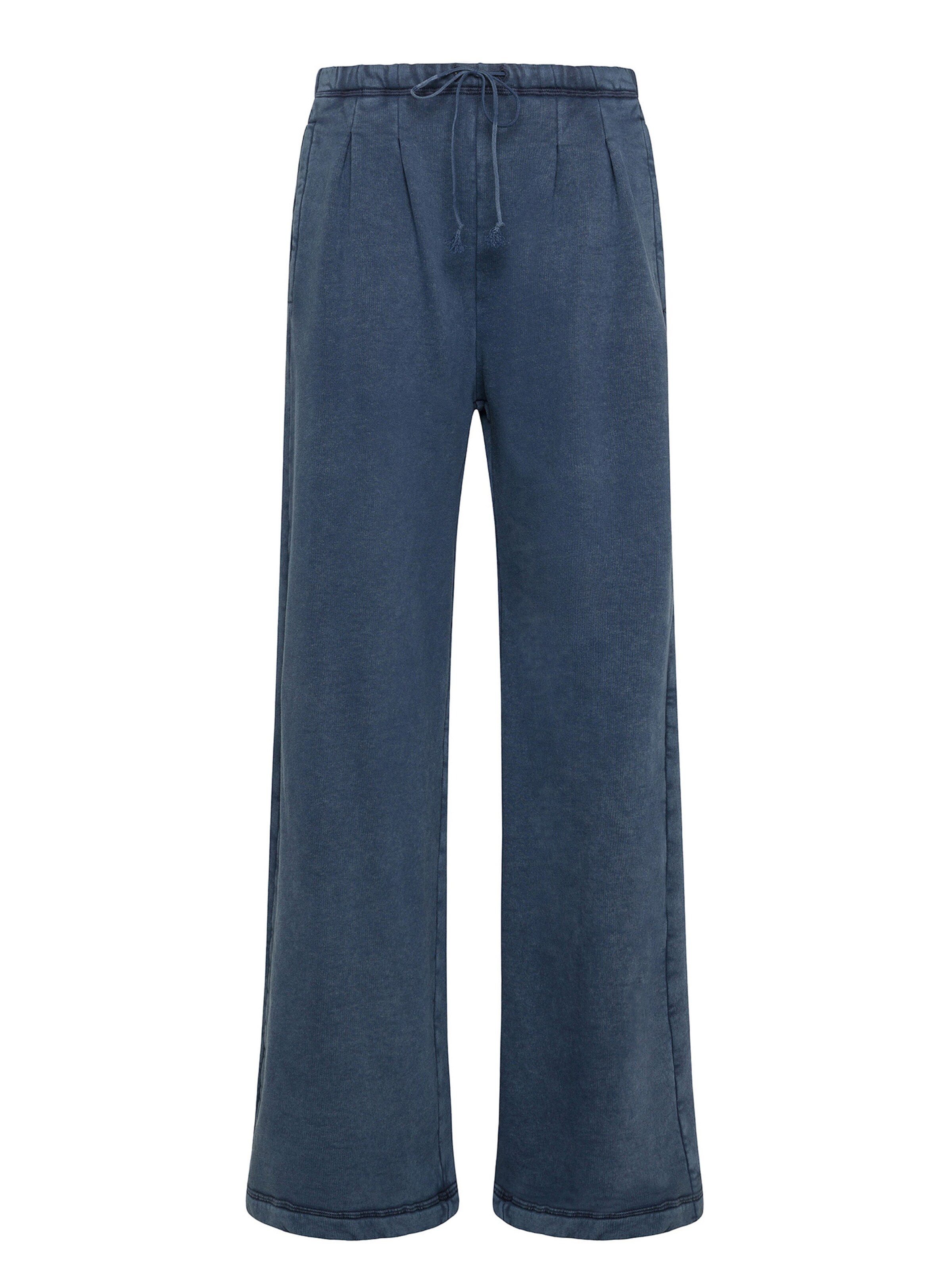 DEHA Wide Leg Hose in Blau: Vorderseite