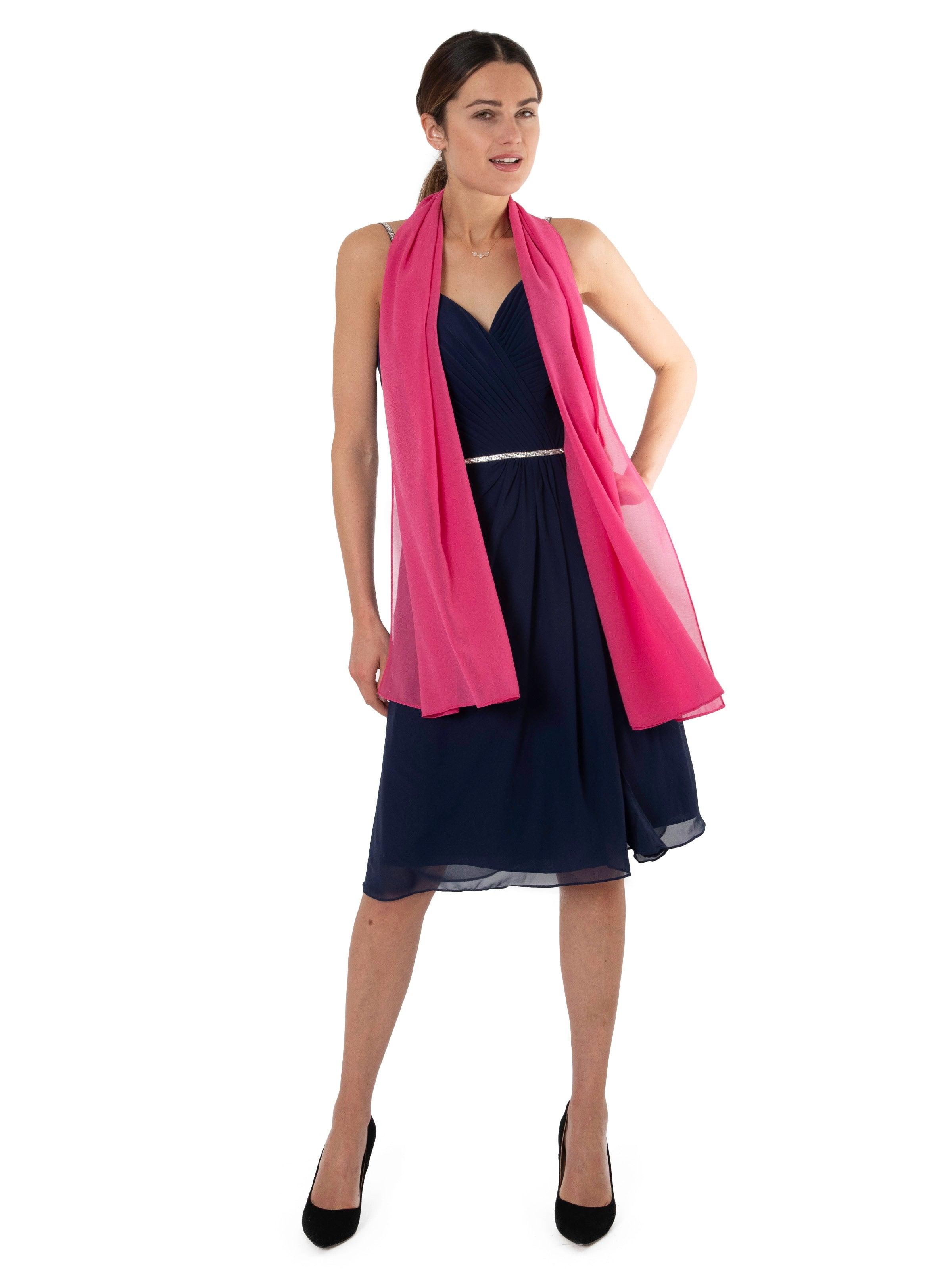 MayTree Schal‌‌‌‌‌‌‌‌‌‌ in Pink: Vorderseite