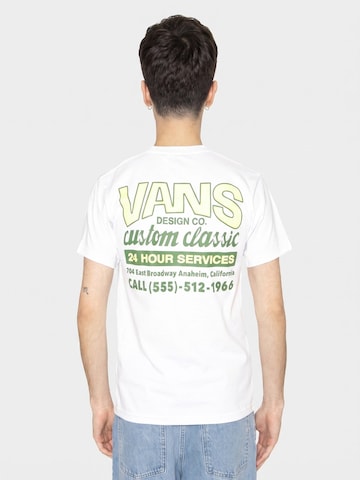 T-Shirt 'Shop Front SS White' VANS en blanc