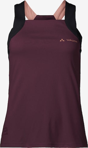 VAUDE Sporttop 'Matera' in Lila: voorkant