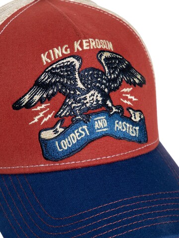 King Kerosin Cap 'Loudest & Fastest' in Red