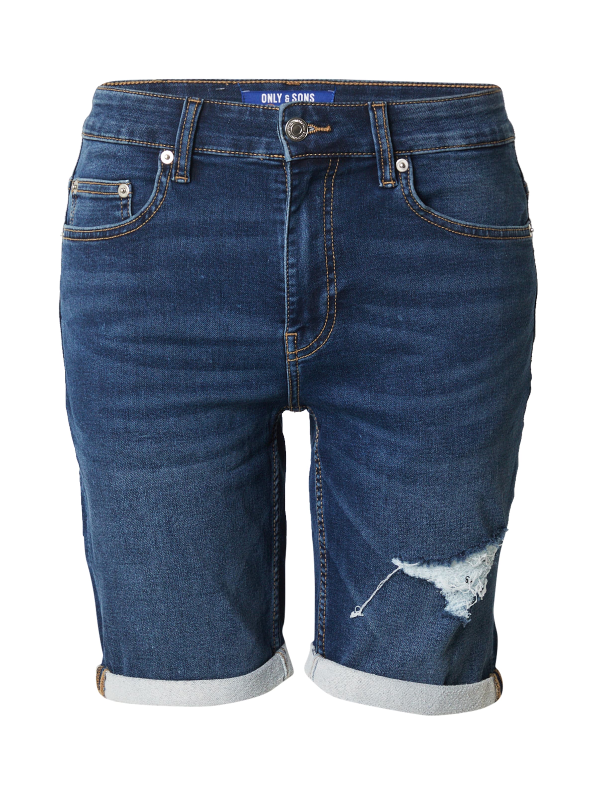 Only & Sons Slimfit Τζιν 'ONSPLY' σε μπλε: μπροστά