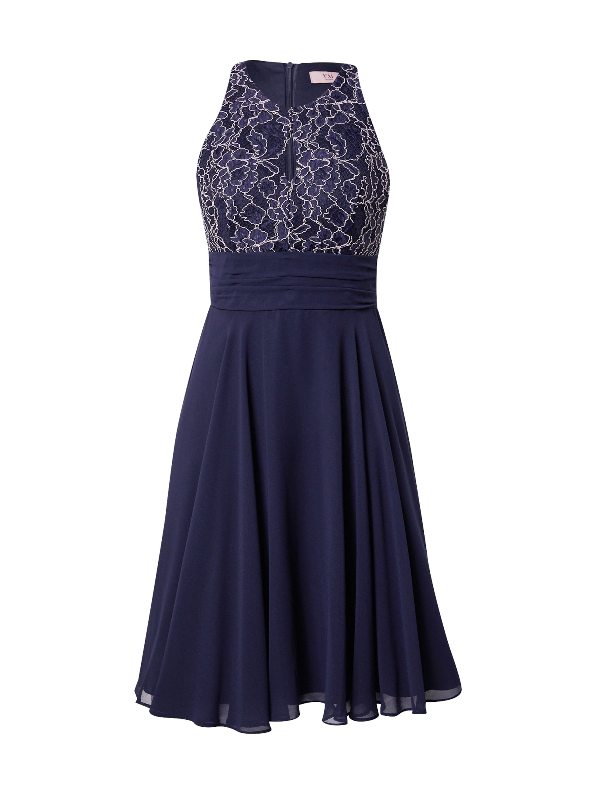 VM Vera Mont Kleid in Blau: Vorderseite