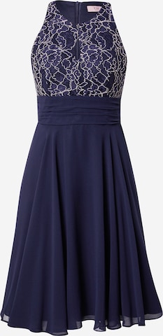 VM Vera Mont Cocktail Dress in Blue: front