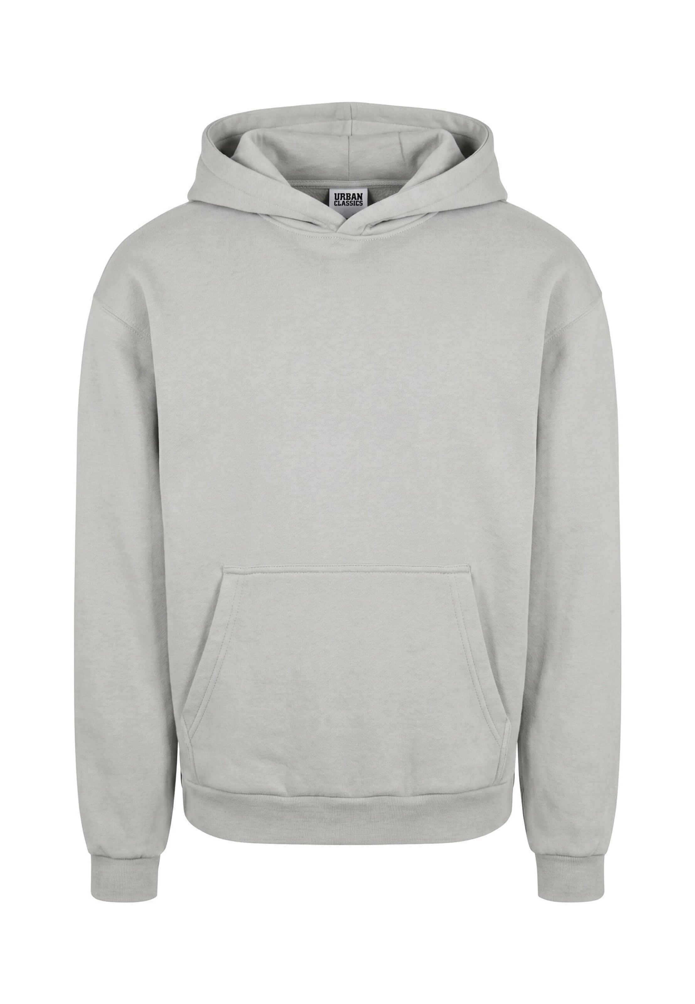 Urban Classics - Sweatshirt em cinzento: frente