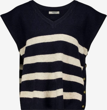 Tops en tricot 'BIRDY' Deeluxe en bleu : devant