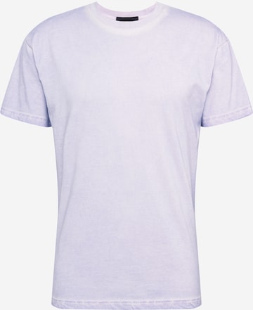 Mennace Shirt 'ON THE RUN' in Purple: front