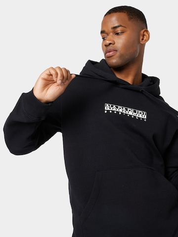 NAPAPIJRI Sweatshirt 'Box' in Black