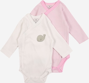 PLAYSHOES Regular Romper/Bodysuit in Pink: front