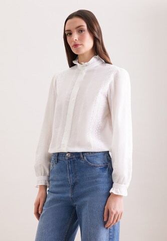 SEIDENSTICKER Blouse in White: front