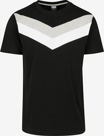 Urban Classics Koszulka 'Arrow' w kolorze czarny: przód