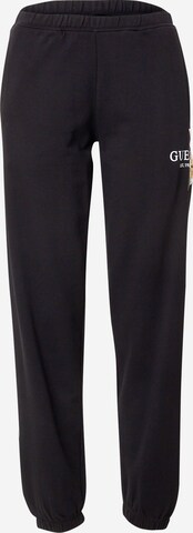 GUESS - Tapered Pantalón 'ZOEY' en negro: frente