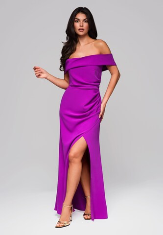 Ombre Dress in Purple