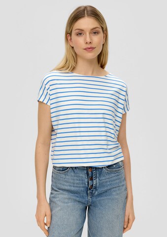 s.Oliver Shirt in Blauw: voorkant