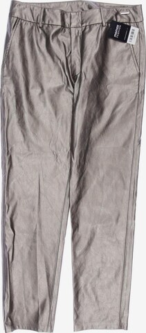 RINO & PELLE Pants in M in Silver: front