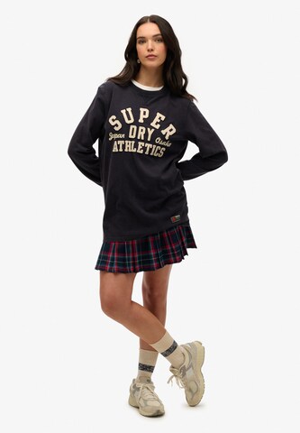 Superdry Shirt 'Vintage Athletic' in Blauw