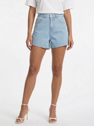 MYLAVIE by Sarah Harrison Loosefit Jeans in Blauw: voorkant