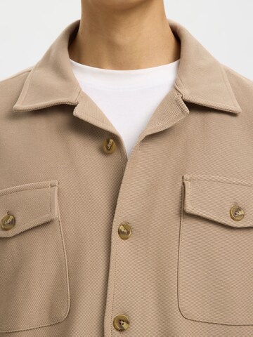 Veste mi-saison 'SLHOliver' SELECTED en beige