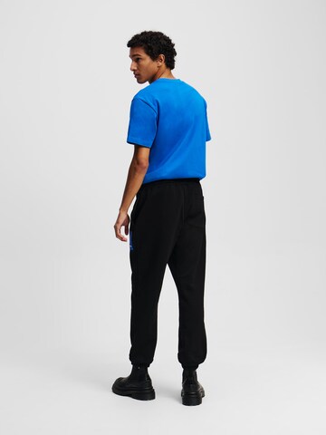 Tapered Pantaloni di KARL LAGERFELD JEANS in nero