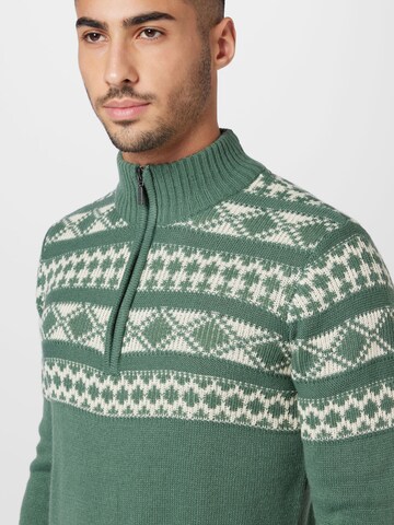 BLEND Sweater in Green