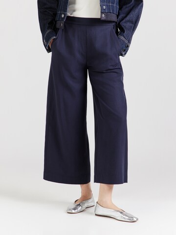 Marc O'Polo - Pierna ancha Pantalón en azul: frente