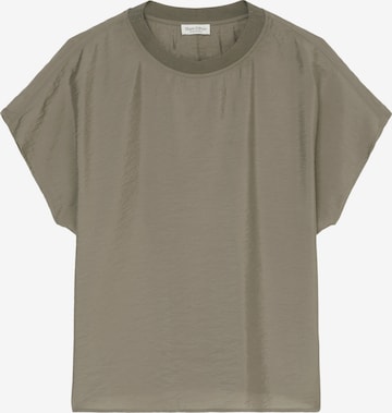 T-shirt Marc O'Polo en marron : devant