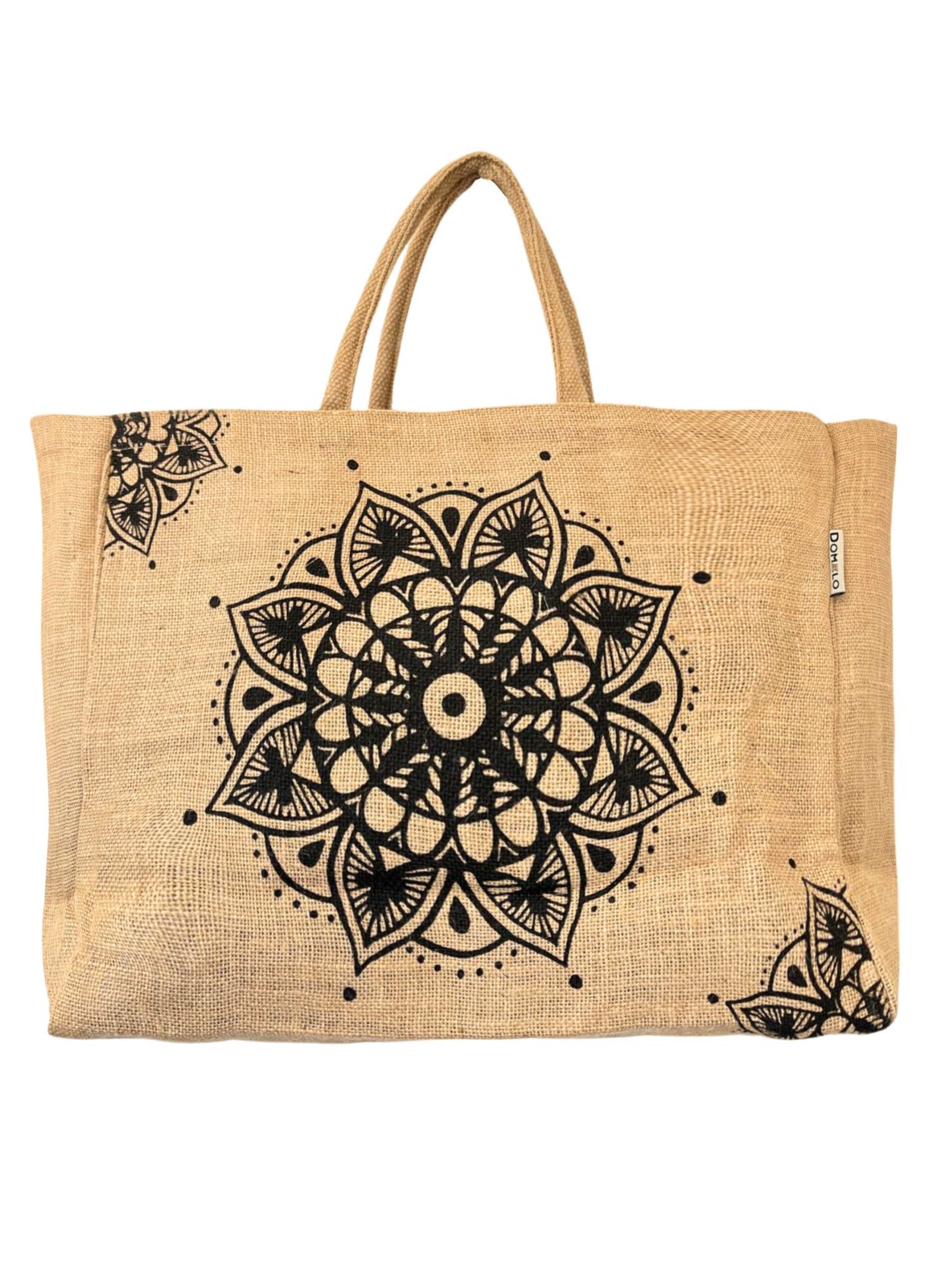 DOMELO Beach Bag 'Domelo' in Beige: front