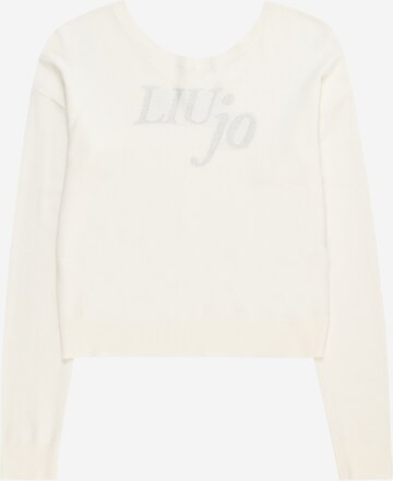 Liu Jo Sweter w kolorze biały: przód