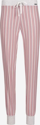 Pantalon de pyjama Skiny en rose : devant