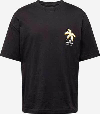 JACK & JONES Camisa 'EASTER ACTIVITY' em amarelo / preto / branco, Vista do produto