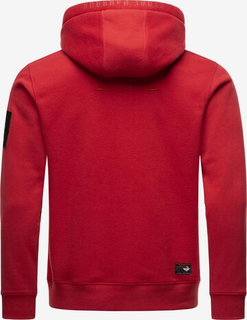 STONE HARBOUR - Sweatshirt 'Funny Finch' em vermelho